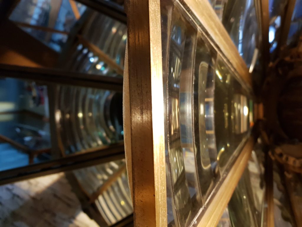 The Noss Head fresnel lens in Wick Heritage Centre