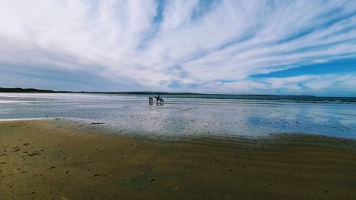 Big skies on Dunnet Beach