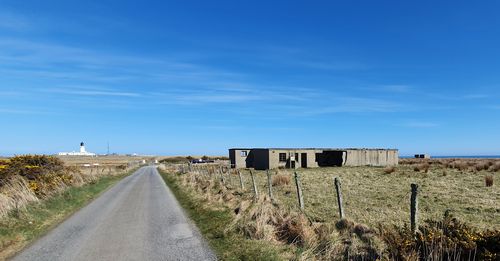 The WW2 buildings at Noss Head