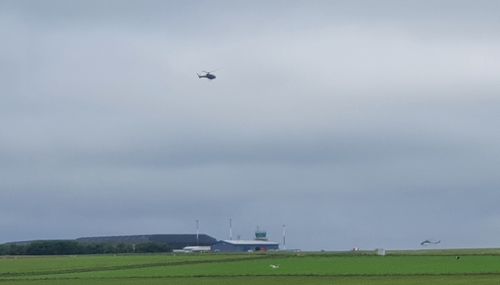 Landing at Wick Airport